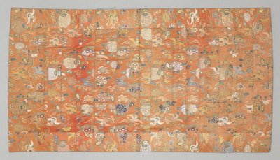18世紀後半の7列のケサ（金襴の絹） 作： Japanese School