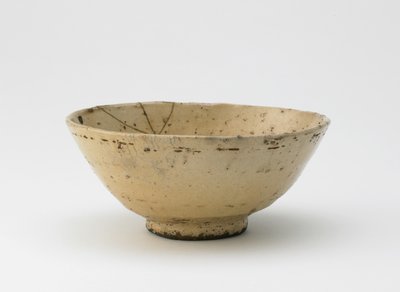 茶碗、江戸時代、18世紀〜19世紀中期（木灰釉石器） 作： Japanese School