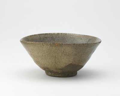 茶碗、島根県松江、江戸時代（灰釉石器粘土） 作： Japanese School