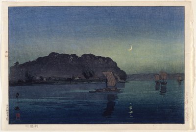 利根川（錦絵） 作： Japanese School