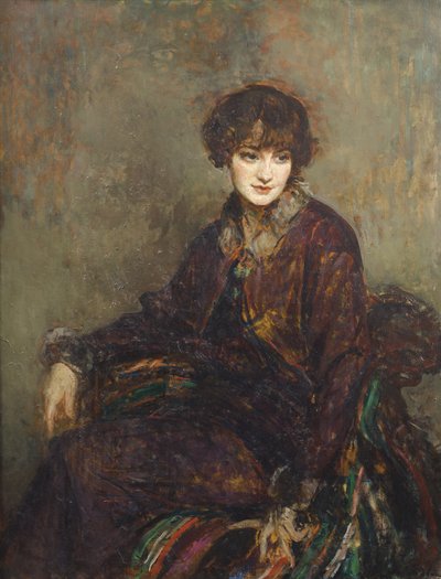 デイジー・フェローズ（née Marguerite Decazes de Glücksbierg 1890-1962）のポートレート 作： Jaques Èmile Blanche