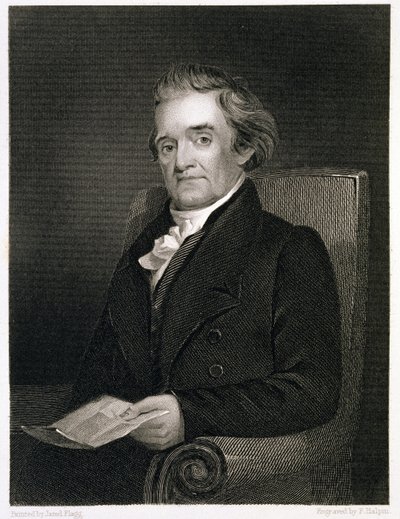 ノアウェブスター（1758-1843）、フレデリックW.ハルピン（1805-80）によって彫刻 作： Jared Bradley Flagg