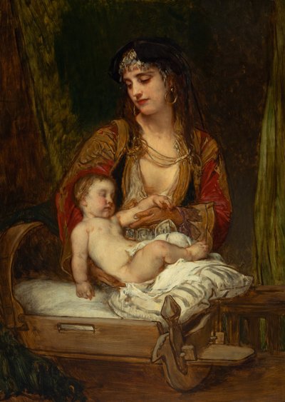 モンテネグロマドンナ、1865年 作： Jaroslav Cermak