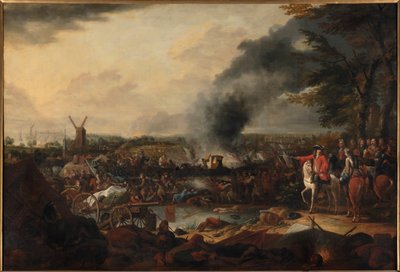 1703年6月30日のエケレンの戦い、1703年と1716年の間。 作： Jasper Broers