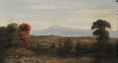 風景、1918 年以前。 作： Jasper F. Cropsey