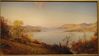 グリーンウッド湖 作： Jasper Francis Cropsey