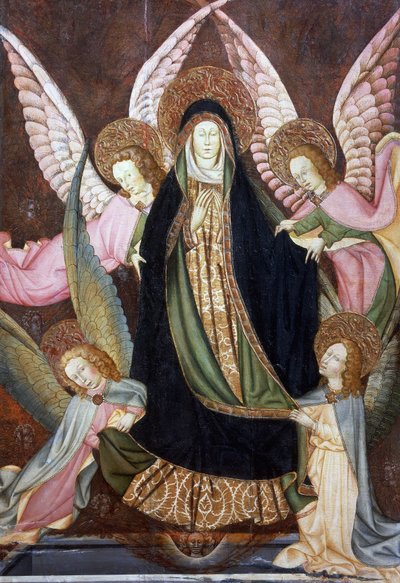 聖母被昇天、ヴェルドゥの祭壇画 作： Jaume Ferrer