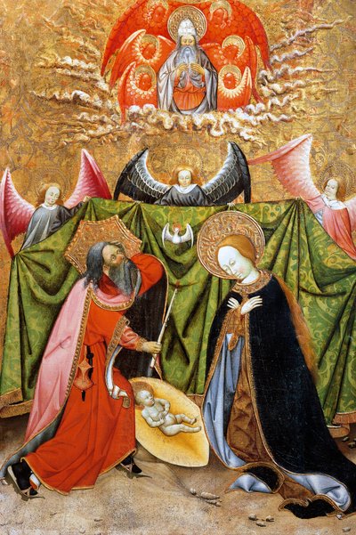 降誕、ヴェルドゥの祭壇画 作： Jaume Ferrer