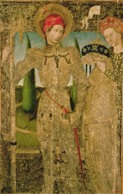 聖ジョージと王女、1448 作： Jaume Huguet