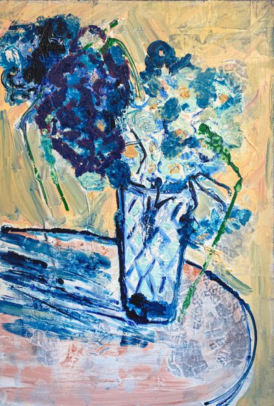 フルール・ド・セル No.12 This Is Not A Rose, 2021（キャンバスに油彩） 作： Jay Batlle