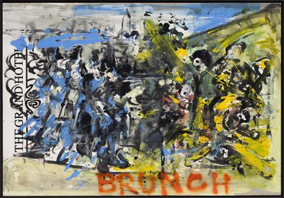 The Execution Of History, 2010（ミクストメディア、水彩紙、パネル、裏面にレシピ付き） 作： Jay Batlle