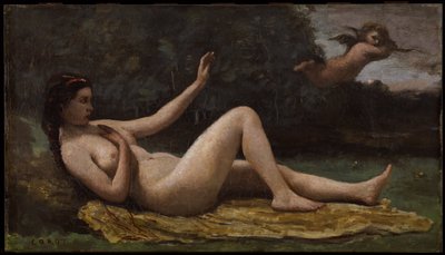 愛の喚起 作： Jean-Baptiste-Camille Corot