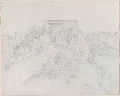 ナルニの眺め 作： Jean-Baptiste-Camille Corot