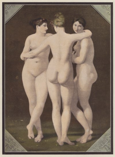 三美神 (カラーリソ) 作： Jean Baptiste (after) Regnault