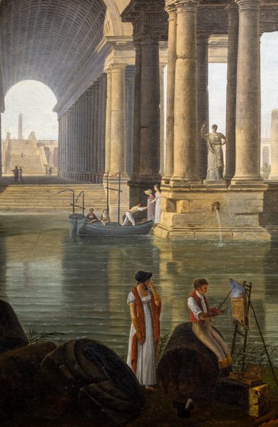 古代の風呂跡 作： Jean Baptiste Berlot