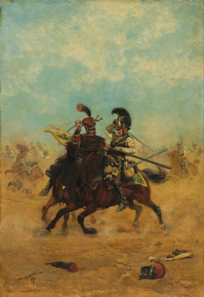 カラーズ戦 作： Jean Baptiste Edouard Detaille