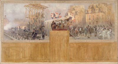1792年の志願入隊、1901年から1902年の間（キャンバスに油彩） 作： Jean Baptiste Edouard Detaille