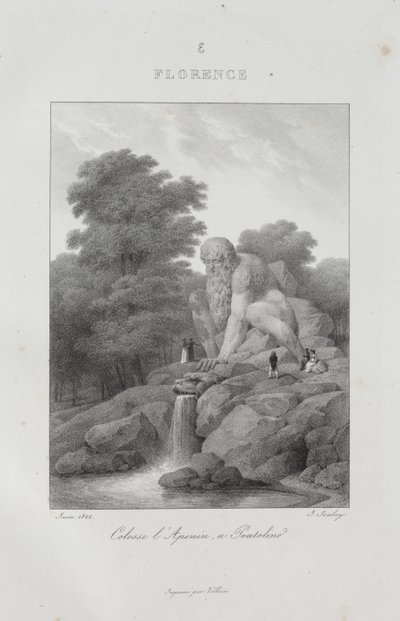 1822年のイタリア旅行 作： Jean-Baptiste Isabey