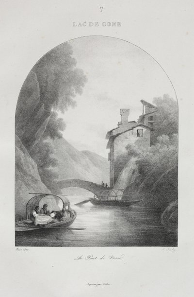 1822年のイタリア旅行 作： Jean-Baptiste Isabey