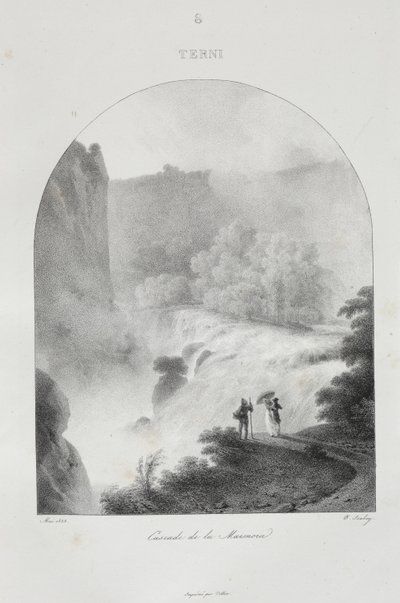 1822年のイタリア旅行 作： Jean-Baptiste Isabey