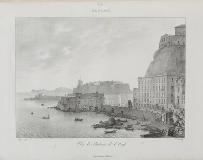 1822年のイタリア旅行 作： Jean-Baptiste Isabey