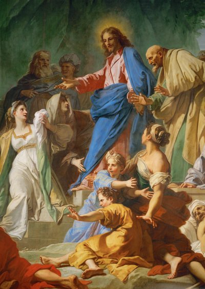 La resurrection de Lazare - ラザロの復活... 作： Jean-Baptiste Jouvenet