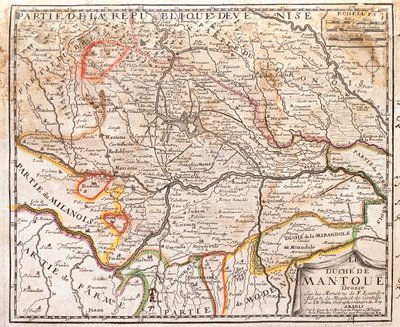 イタリア、ロンバルディア州、ヴェネト州、エミリア・ロマーニャ州 作： Jean Baptiste Nolin