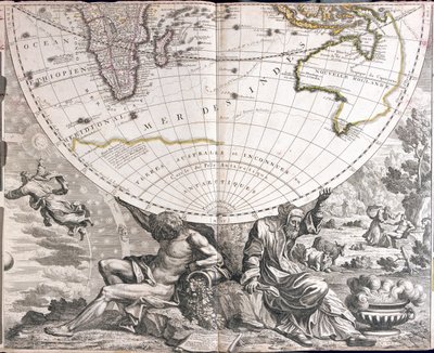 南半球地図 作： Jean Baptiste Nolin