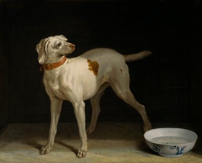 犬 作： Jean Baptiste Oudry