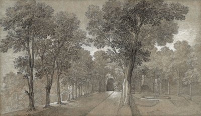 アルクイユの公園の眺め 作： Jean-Baptiste Oudry