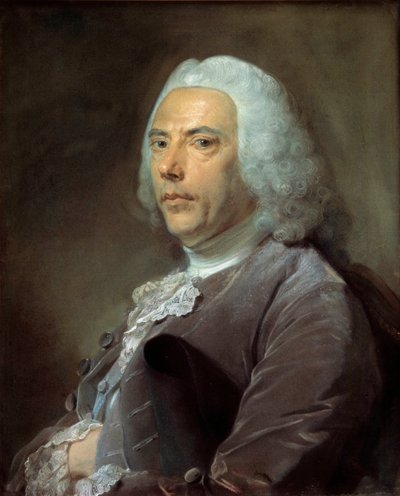 Pierre Bouguer (1698-1758) の肖像 科学アカデミー会員、幾何学者、天文学者 Jean-Baptiste Perroneau (Jean Baptiste Perronneau) (1715-1783) による絵画 1753, 68 x 57 cm - - Pierre Bouguer (1698-1758) の肖像 科学アカデミー会員、幾何学者、天文学者。 作： Jean Baptiste Perronneau