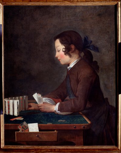 ジャン・バプティストによるトランプの絵 作： Jean Baptiste Simeon Chardin
