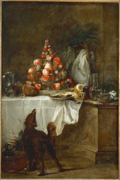 ビュッフェ ... 作： Jean-Baptiste Simeon Chardin