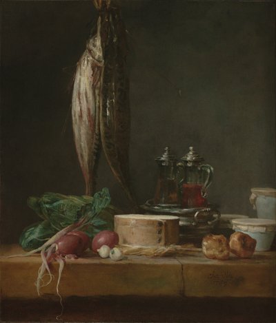  作： Jean-Baptiste Simeon Chardin