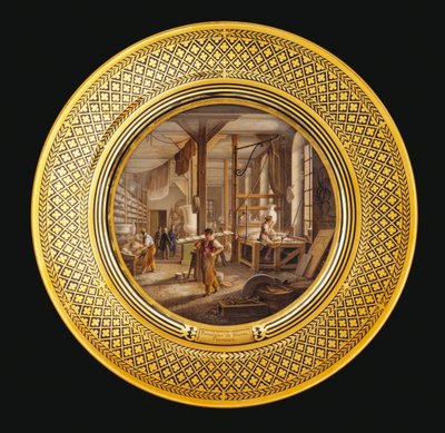 セーブルの磁器、1820-1835年頃（磁器 作： Jean Charles Develly