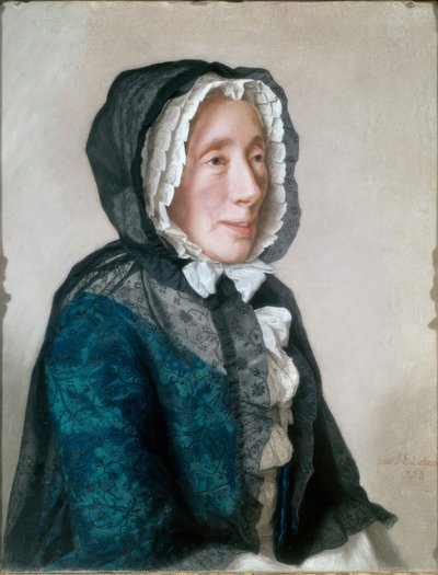 ジーン・トロンシン夫人 作： Jean-Etienne Liotard