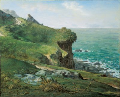 グレヴィルの断崖 作： Jean-Francois Millet