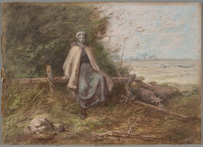 羊飼いの少女 作： Jean-Francois Millet