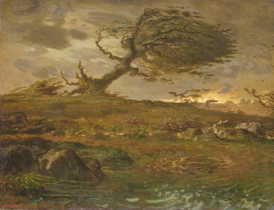 突風 作： Jean Francois Millet