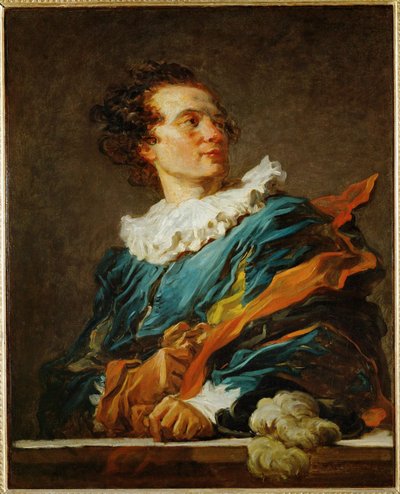 幻想の図、サントノン修道院長の肖像... 作： Jean-Honore Fragonard