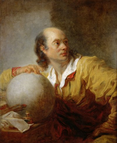 ジョセフ-ジェローム・レフランソワ・ラランド（1732-1807）（キャンバスに油彩） 作： Jean Honore Fragonard