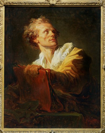 若い芸術家の肖像 - 若い芸術家の肖像... 作： Jean-Honore Fragonard