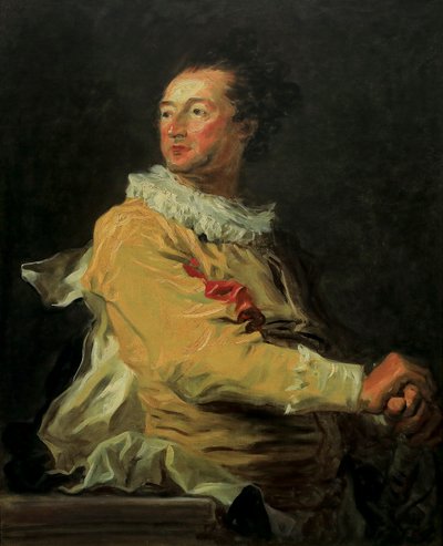 ブーヴロン公アンヌ＝フランソワ・ダルクールの肖像 作： Jean Honore Fragonard