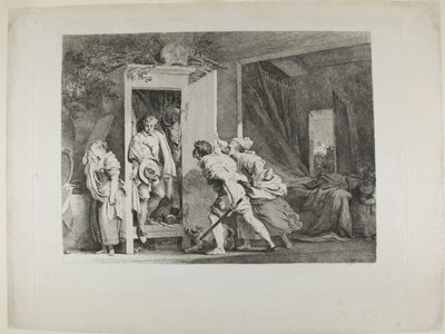 戸棚 作： Jean-Honore Fragonard