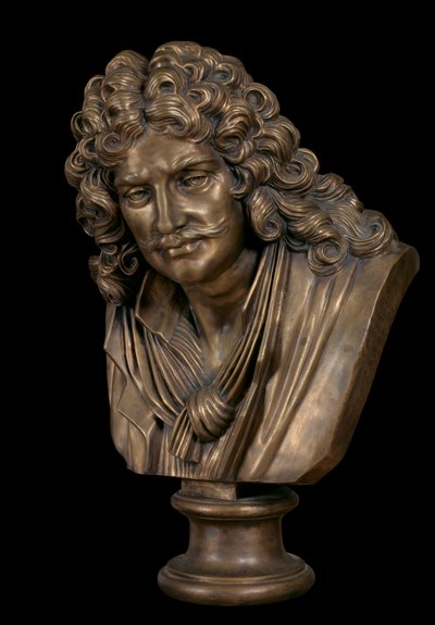 モリエールのブロンズ胸像 作： Jean-Jacques Caffieri