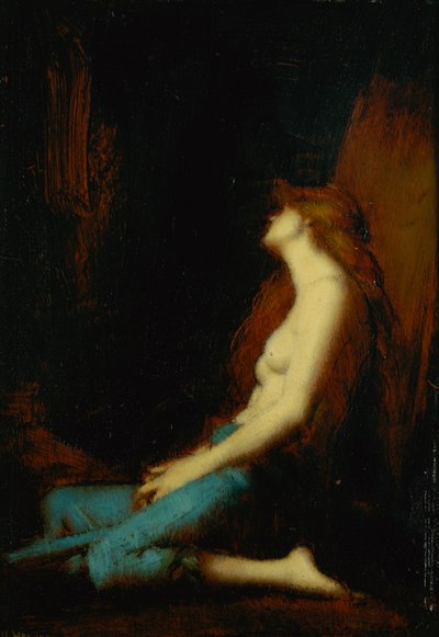 マグダラのマリア 作： Jean Jacques Henner