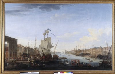 メノルカ島へのリシュリュー元帥遠征隊の搭乗 作： Jean Joseph Kapeller