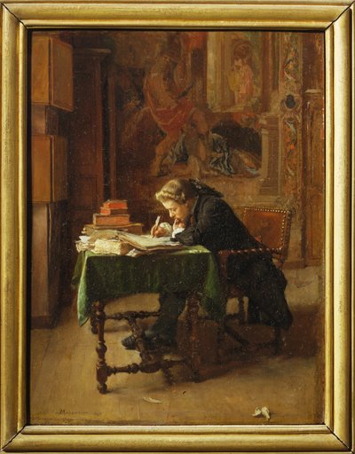 労働者 - 働く青年... 作： Jean-Louis Ernest Meissonier