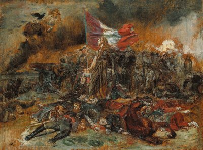 パリの防衛 作： Jean Louis Ernest Meissonier