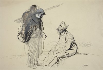 ポイルとトミーの会話 作： Jean-Louis Forain
